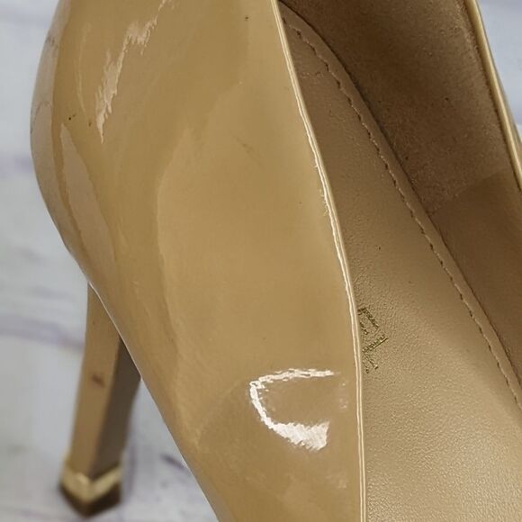 Michael Kors d'Orsay Patent Leather Pointed Toe Pump - Picture 10 of 11